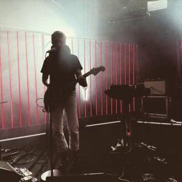 David Shaw on stage at Ground Control Paris
