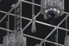 Lighting study for the Mirage Back to Origins interior design 