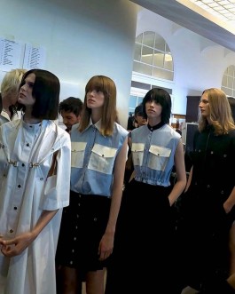 Victoria/Tomas Spring Summer 2024 womenswear runway produced by ATO Designs